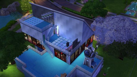 模拟人生4如何楼梯