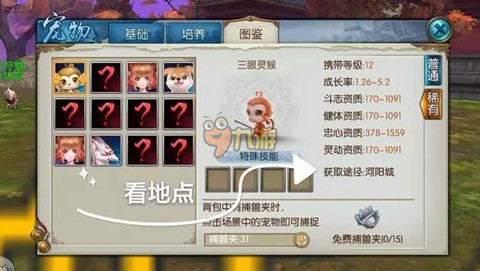 诛仙手游宠物怎么发光