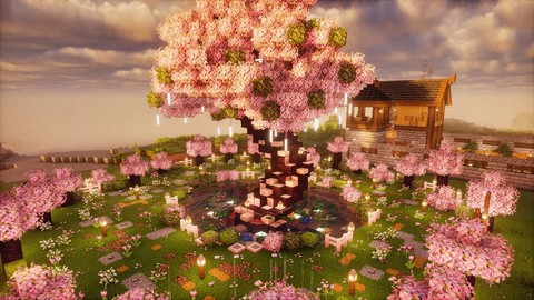 我的世界桃花树怎么建[图2]