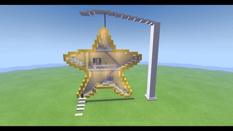 我的世界五角星怎么做