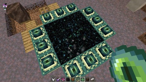 我的世界怎么使用末地传送门[图1]